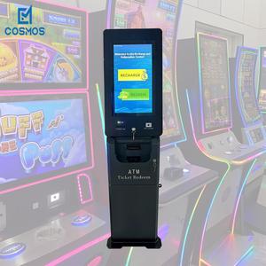 Terminal <span class=keywords><strong>de</strong></span> autoservicio para canje <span class=keywords><strong>de</strong></span> efectivo y boletos/Quiosco ATM con escaneo <span class=keywords><strong>de</strong></span> códigos <span class=keywords><strong>de</strong></span> barras para máquinas <span class=keywords><strong>de</strong></span> juegos <span class=keywords><strong>de</strong></span> habilidad en gabinete metálico vertical - Product Image 2