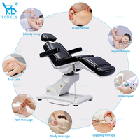SONKLY Source Factory Table de massage électrique moderne pour esthéticiennes, techniciennes en extensions de cils, fauteuils de spa, table de salon