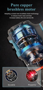 Trapano Senza Spazzole Intelligente con Tecnologia di Motore a Risparmio Energetico, Estende il Tempo Operativo per Carica. - Product Image 3