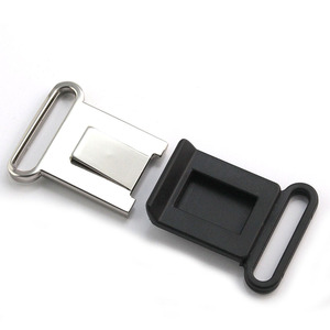 Cinturones tácticos personalizables de alta calidad, media aleación de Zinc, Media hebilla de Liberación lateral de plástico, collares portátiles impermeables para perros - Product Image 5