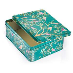 Custom Rectangular <strong>Tin</strong> Box Manufacturers Gift <strong>Cake</strong> <strong>Tins</strong> Food Grade Metal Cookie <strong>Tin</strong> Personalized - Product Image 1