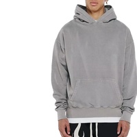 Vente en gros de sweats à capuche pour hommes de haute qualité, personnalisables avec logo, style streetwear, imprimés, coupe oversize, effet vintage, 460 g/m², poids lourd