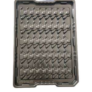Bandeja de Plástico ABS Ecológica Personalizada para Embalaje de Componentes de PCBA, Moldeado al Vacío, Protección ESD, Proceso de Blíster, Tamaño Personalizado - Product Image 6