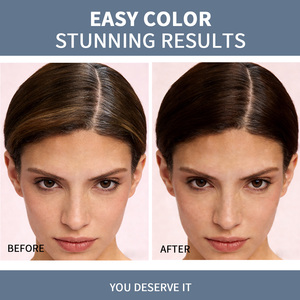 Polvo <span class=keywords><strong>de</strong></span> Coloración Capilar Botánico Tono Azul Brillante Resistente a la Decoloración No Daña el <span class=keywords><strong>Cabello</strong></span> con Aloe y Ginseng Set Personalizado - Product Image 4