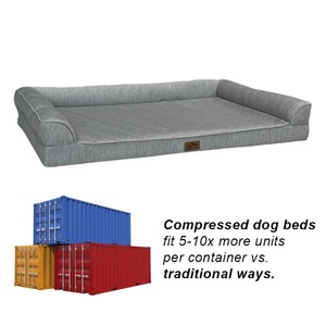 Camas Ortopédicas para Mascotas Etrip, Camas de Lujo para Perros de Gran Tamaño, Lavables, para Exteriores - Product Image 1