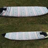 Tas Pelindung Papan Selancar Kanvas Custom Polyester, Sarung Pelindung Funboard Bodyboard Wakeboard, Tas Penyimpanan untuk Perjalanan