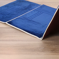 Tapis de prière islamique en velours Raschel, écologique et portable, en promotion