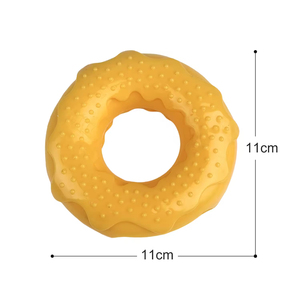 Giocattolo per Cani a Forma di Ciambella Ecologico Vendita Calda Palla da Masticare in Silicone Resistente con Dispenser di Cibo per Alleviare la Noia - Product Image 2