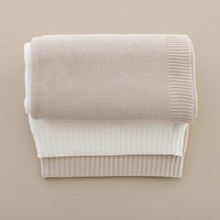 Couverture pour bébé Tricot Swaddle Doux Chaud Crochet Neutre Réception Unisexe pour Garçons et Filles