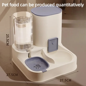 جودة مثالية تغذية آلية وفعالة للقطط والكلاب تغذية الحيوانات الأليفة قابل للتعديل مع وظيفة توقيت - Product Image 6