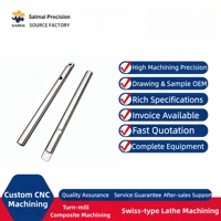 Precision Custom CNC Turning Milling Hardware Stainless Steel Surface Treatment Connecting Shafts Metal Parts CNC Parts Shafts