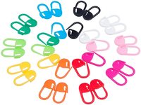 Épingles de sûreté en plastique colorées de 22 mm, 1000 pièces, outils de tissage DIY pour fil, aiguille à tricoter, marqueur de pull, boucles, accessoire de couture