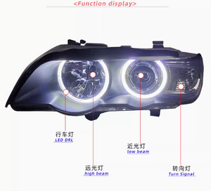 Faro a LED di Alta Qualità per <span class=keywords><strong>BMW</strong></span> <span class=keywords><strong>X5</strong></span> E53 2003-2006, Aggiornamento Rapido - Product Image 3