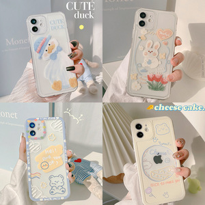 Funda trasera de TPU suave estilo Ins para <span class=keywords><strong>iPhone</strong></span> 15 Plus 14 Pro Max 13 <span class=keywords><strong>Mini</strong></span> 16 Pro-Fundas para teléfonos móviles con diferentes diseños - Product Image 1