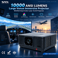 Solution de projection pour simulateur de vol, projecteur laser 10000 ANSI pour centre de formation aérienne, affichage en grande salle
