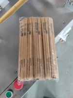 Envoltura de papel individual automática Bolsa de OPP Máquina de embalaje de barra agitadora de café