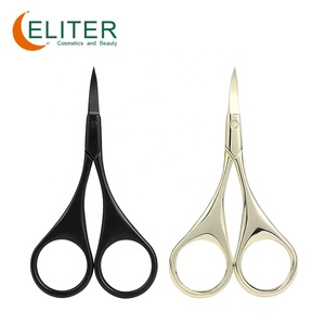 Eliter, en Stock, hoja afilada dorada, tijeras rusas para cutículas de acero inoxidable, tijeras para cortar uñas, tijeras profesionales para uñas - Product Image 3
