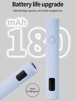 Lampe à ongles portable mini format stylo, lampe UV pour le séchage du vernis à ongles en gel, pour salon