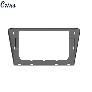 Navigation de voiture pour PEUGEOT 408 2014-2018 noir 10 pouces cadre de voiture radio voiture dvd navigateur