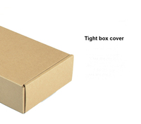 Boîte en carton ondulé recyclable sur mesure avec gaufrage pour l'emballage logistique express de claviers et souris