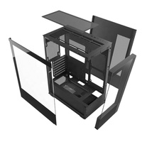 Ventilateur de refroidissement JNP Atx Oem personnalisé pour ordinateur de bureau Ventilateur pour joueur Système de refroidissement à eau Alimentation électrique Boîtier d'ordinateur pour ordinateur de jeu