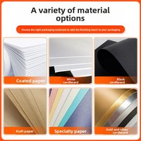 Emballage personnalisé : Boîtes couleur sur mesure en carton blanc haut de gamme, avec finition UV et estampage à chaud or.