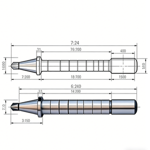 Porte-outil de fraisage horizontal conique de précision 7:24 - Product Image 6