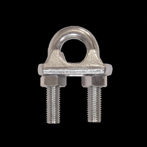 Forged Wire Rope <b>Clamp</b> 1/4 In Lifting And Anchoring Accessory - Product Image 3