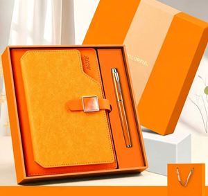 Set de Regalo de Cuaderno y Bolígrafo con Hebilla Verde y Caja Personalizada para Suministros de Oficina Ejecutiva y Pedidos al por Mayor - Product Image 2