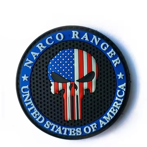 Direct Manufacturing Workshop Purely Customized 3D Soft Rubber Silicone Polyvinyl Chloride Emblem pvc patch - Product Image 3