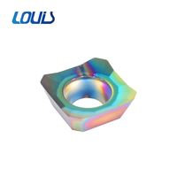 Fraise en aluminium colorée série SEHT1204AFTN-AL lame commande numérique en alliage d'aluminium Cutter CNC tour