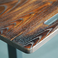 Bureau de style moderne et luxueux en bois massif Table d'ordinateur contemporaine pour la maison, la chambre à coucher, le bureau et l'étude Meubles fabriqués à la main