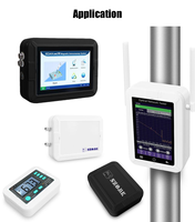 Caja de Plástico Impermeable IP67 para Exteriores con Protección UV ASA UL94HB, Soporte para Poste, Rastreador GPS, Gateway Lorawan, Carcasa para Sensor IOT