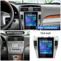 Autoradio Android STWEI 10,4 pouces pour Toyota Camry 2008-2011, CarPlay sans fil, Android Auto, navigation GPS, lecteur multimédia