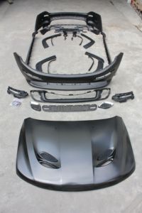 Kit de Conversión de Carrocería para Grand Cherokee <span class=keywords><strong>SRT8</strong></span> con Capó y Parachoques Delantero 2013-2016 ABS - Product Image 3