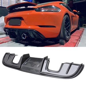 Kit de Carrocería de Carbono, Alerón Trasero, Aletas, Spoiler, Difusor para Porsche 718 Boxster Cayman GT4 - Product Image 1