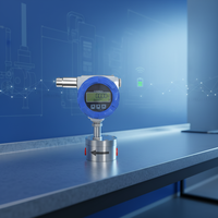 Medidor de Flujo Ovalado Inalámbrico de Alta Presión Clouds, 4G NB-IoT LoRa, Medidor de Flujo de Aceite Hidráulico Digital para Maquinaria Industrial