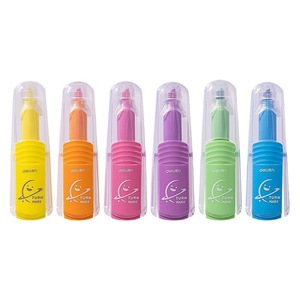 ปากกาเน้นข้อความเดลี่ รุ่น SK409SK410 ขนาดปกติ หัวแบน ป้องกันรอยเปื้อน สำหรับนักเรียน ปากกาสีพร้อมกล่อง - Product Image 5