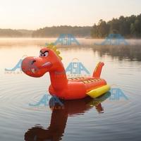 Bateau Dragon Gonflable Remorquable pour Adultes 12 Places Double Tube Bateau Dragon Meilleure Qualité Sports Aquatiques Bateau Draguant l'Eau