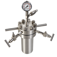 Réacteur haute pression de laboratoire, réacteur en acier inoxydable, cuve de réaction à agitation continu, réacteur haute pression