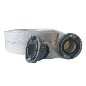 Tuyau d'incendie monocouche Kunan de 3 pouces, homologué <span class=keywords><strong>MED</strong></span> pour la lutte contre l'incendie - Product Image 1