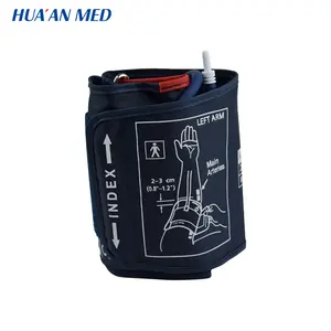 Hua AN Nylon Adult Size Hose Connector Blood Pressure Monitor Arm Cuff