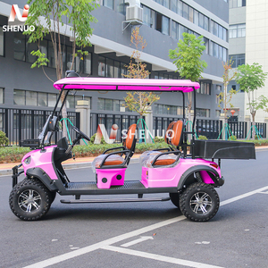 Kendaraan Golf Listrik Mewah 4-Kursi Legal di Jalan Raya dengan Kecepatan Rendah dan Baterai 48v Baru - Product Image 3