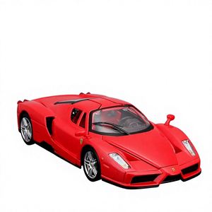 Burago 1:24 pour <span class=keywords><strong>Enzo</strong></span> 488, modèle de voiture en métal alliage, jouet décoratif de collection avec emballage en boîte colorée - Product Image 1