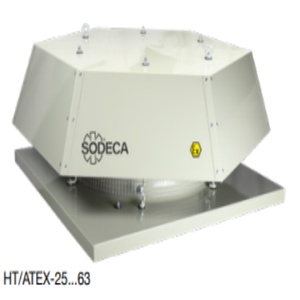 Ventiladores ATEX para Atmósferas Explosivas HT/ATEX, Ventiladores Centrífugos de Alta Eficiencia (Tipo Enchufable), con Certificación ATEX 2G o 2D - Product Image 1