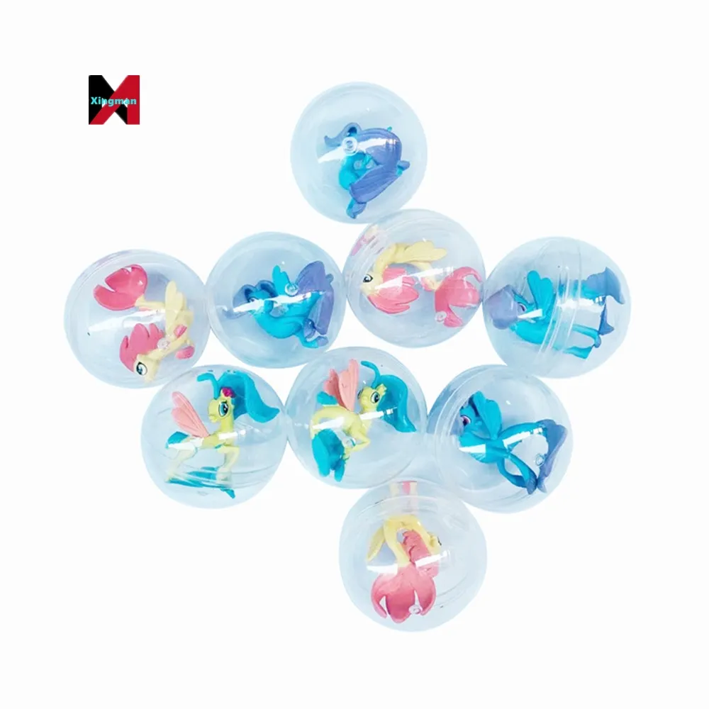 Wholesale Price 45 Mm Plastic Capsule Egg Toys 1-2Inch Gashapon Vending Machine Candy Toy For Kids Mini Anime Action Figure