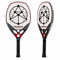 Raquette de beach tennis en fibre de carbone 3K/12K/18K/24K OEM d'usine, logo personnalisé, fabricant professionnel