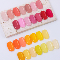 Vinimay Vente Chaude 15ml Vernis à Ongles Gel UV Émail Couleurs Gel Vernis 100 Couleurs Soak Off Vernis à Ongles Gel UV avec Marque Privée