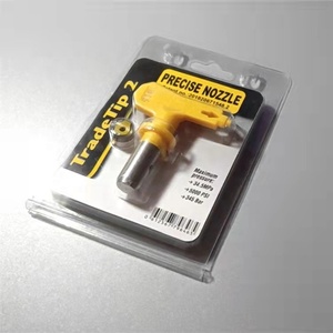 Đầu Phun Súng Phun Sơn 2 Đầu Phun Chính Xác Đảo Ngược Màu Vàng - Product Image 1