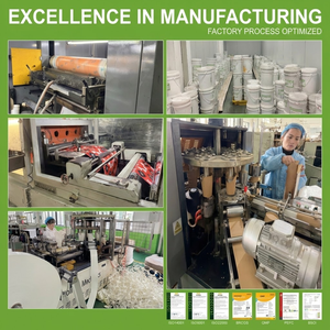 Tazón de Papel Desechable a Prueba de Fugas con Tapa, Apto para Microondas, Juego Combinado de Tazones Kraft, Lonchera, Contenedor de Alimentos para Llevar de Restaurante - Product Image 6